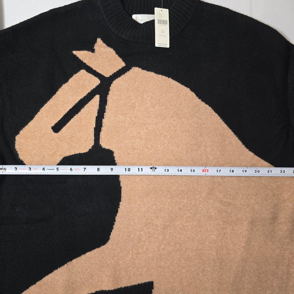 NWT Anthropologie Corey Lynn Calter Heidi Horse Sweater Mini Dress. Ret $198 - Picture 7 of 11